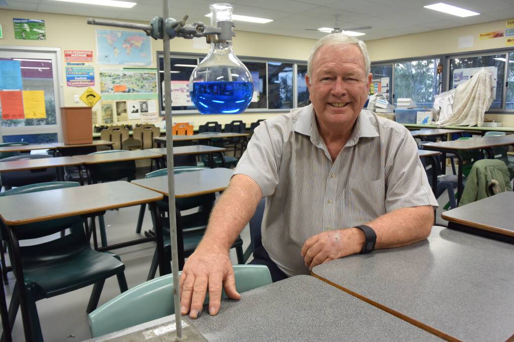RETIRING: Mr Garry Begley is taking leave of Jimboomba State School after 30 years. Photo: Christine Rossouw.