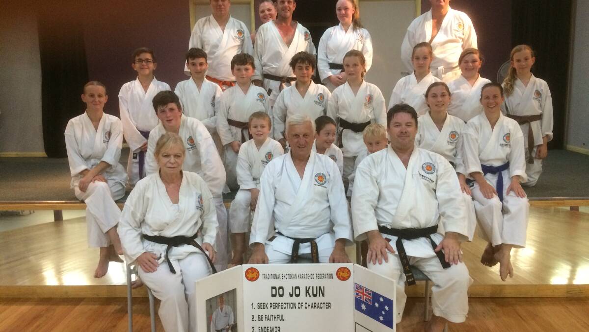 Logan Village Karate Club continue to kick goals in the world of