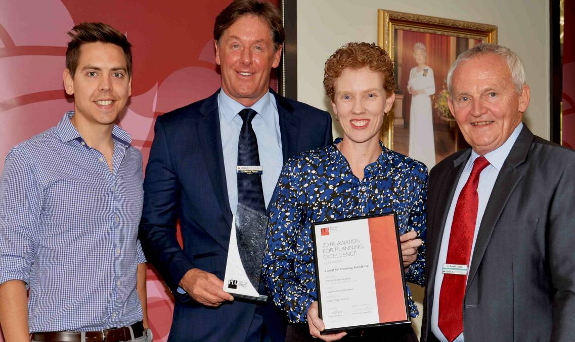 AWARDED: Logan City Council has secured The Hard Won Victory award at the Planning Institute of Australia’s 2016 Awards for Planning Excellence in Queensland. Photo: Supplied