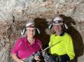 Lightning Ridge has become a home away from home for opal mining couple Louella and Graeme Gardiner. Picture by Ken Grant