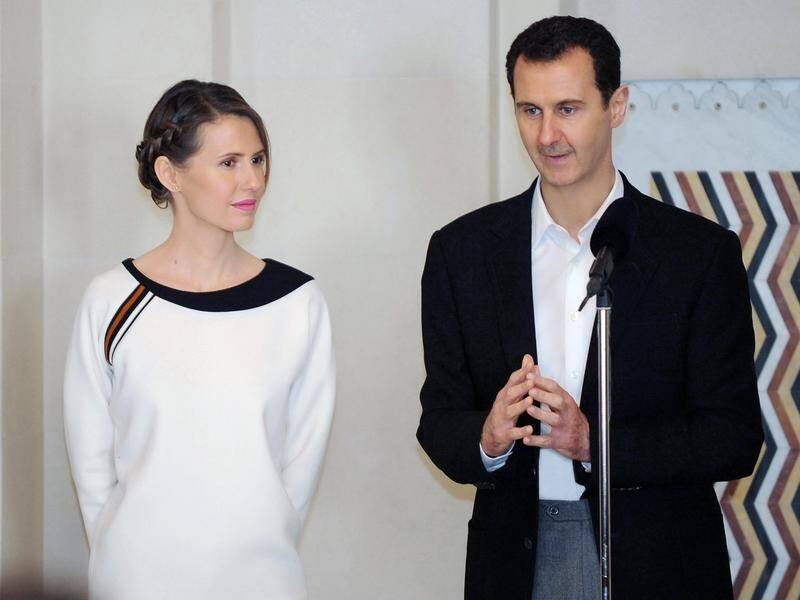 Asma al-Assad said in 2019 that she had fully recovered from breast cancer. (EPA PHOTO)
