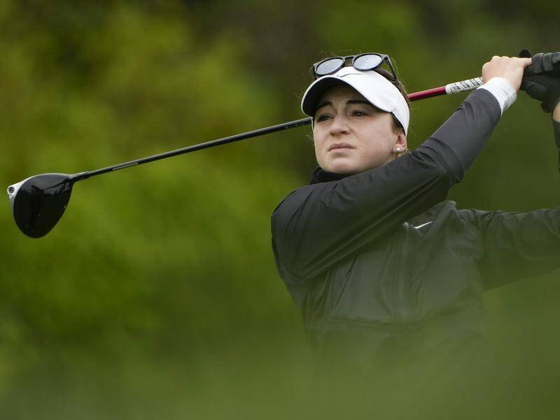 Lessons learnt in tennis have served golf star Gabriela Ruffels well. (AP PHOTO)