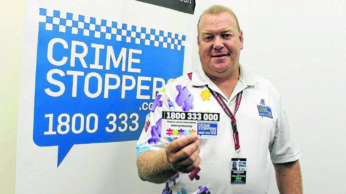 CRIME: Logan Beaudesert Crime Stoppers member Andrew Jones praised the community for looking out for each other.