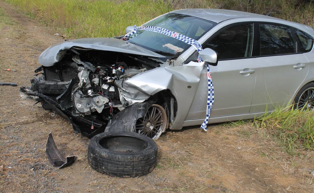 ACCIDENT: A woman has crashed on the Mount Lindesay Highway. Photo: Georgina Bayly