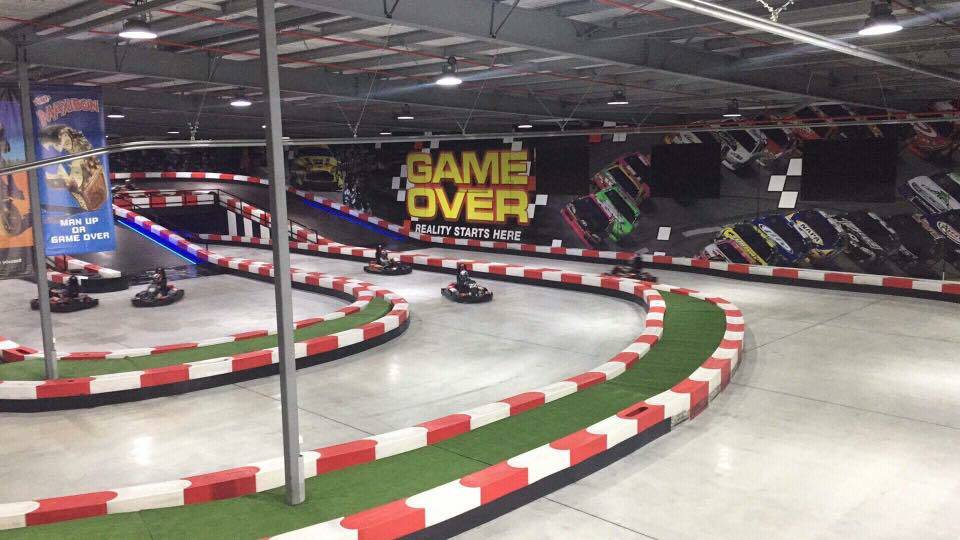 Go-karting was a hit.
